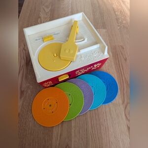 Classic Kids Music Player Toy with Colorful Discs